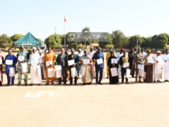 CÉRÉMONIE DES GRANDES COULEURS AU 34ᵉ RÉGIMENT DU GÉNIE : hommage solennel aux militaires admis à la retraite