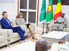 AUDIENCE A LA PRIMATURE : LE PREMIER MINISTRE A REÇU S.E Rachna KORHONEN AMBASSADRICE DES ÉTATS UNIS AU MALI