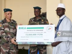 CÉRÉMONIE DE DÉPART À LA RETRAITE: La Gendarmerie nationale célèbre ses 24 nouveaux retraités.