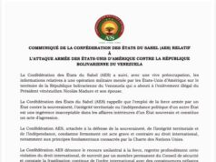 Communiqué de la Confédération des États du Sahel- AES
