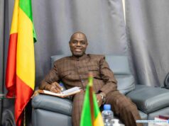 Visite de courtoisie du nouvel Ambassadeur du Mali en Suisse au ministre de la Justice et des Droits de l’Homme, Garde des Sceaux.