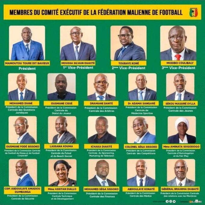 BUREAU-FEMAFOOT-comite-executif-federation-malienne-football