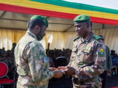 Cérémonie officielle de remise de matériels et équipements militaires