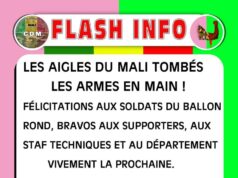 LES AIGLES DU MALI TOMBÉS LES ARMES EN MAIN!
