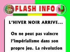 L’HIVER NOIR ARRIVE…On ne peut pas vaincre l’impérialisme dans son propre jeu.