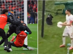 Des ramasseurs de balles et des joueurs marocains ont tenté de dérober la serviette d’Édouard Mendy…