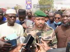 Incendie du Marche de Madina Coura :