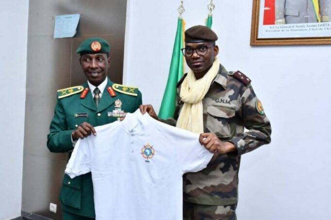 Organisation-Sport-Militaire-Afrique-Osma-Sadio-Camara-ministre-general-division-Maikanu-Abdoulahi