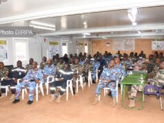RENFORCEMENT DES CAPACITÉS : les officiers stagiaires de l’Ecole d’Etat-Major en visite d’étude au PCIAT-Sud.