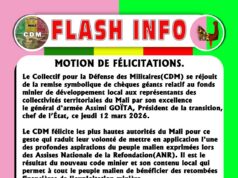 MOTION DE FÉLICITATIONS.