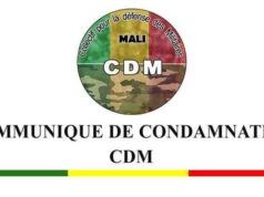 COMMUNIQUÉ DE DÉNONCIATION ET DE CONDAMNATION DU CDM