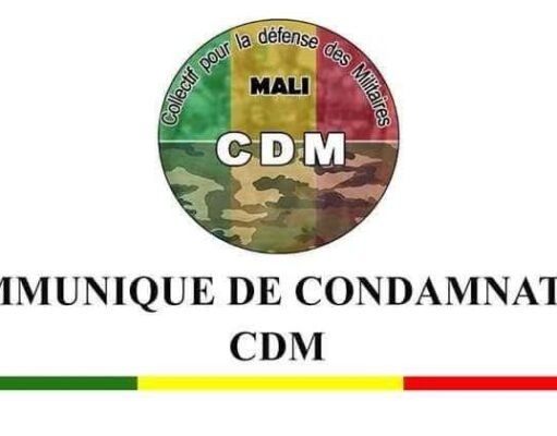 COMMUNIQUÉ DE DÉNONCIATION ET DE CONDAMNATION DU CDM