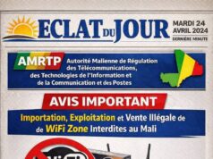 Importation et exploitation de Wifi Zone au Mali