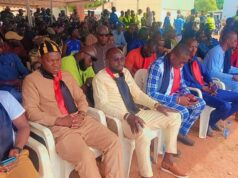 CDM le Collectif pour la Défense des Militaires, a pris part aux funérailles du Général Sadio Camara