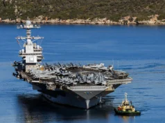 Guerre au Moyen-Orient : Un des trois porte-avions américains déployés au Moyen-Orient a quitté la région